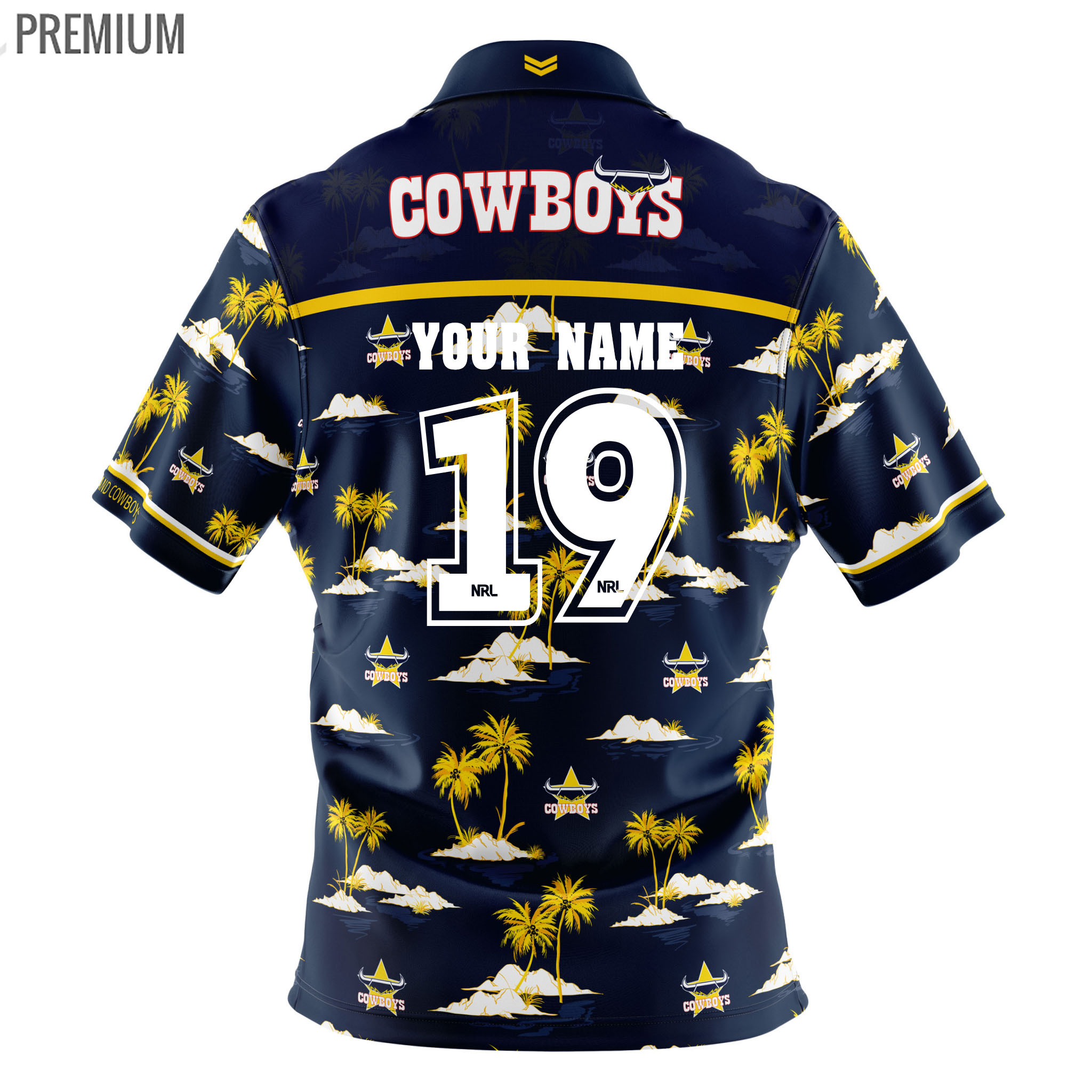 Personalised North Queensland Cowboys Jerseys - Your Jersey