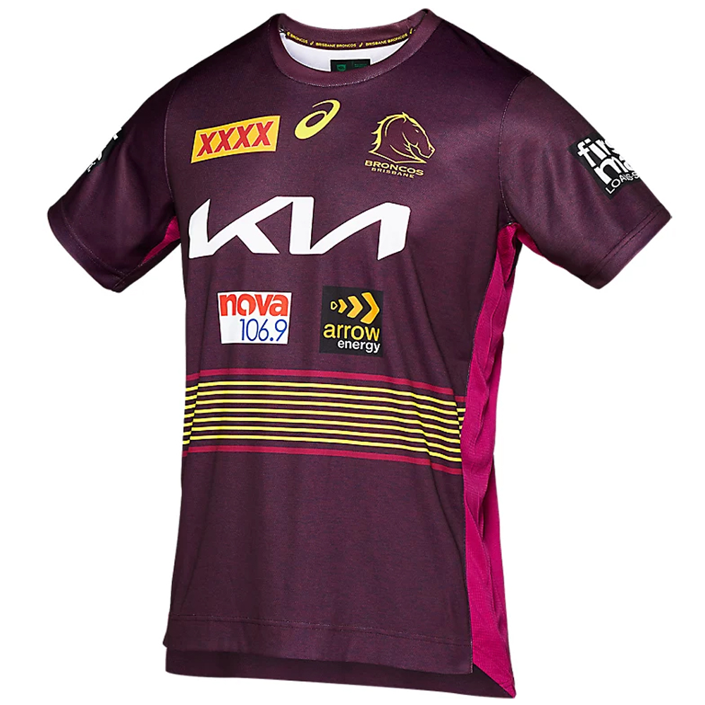 Brisbane Broncos 2021 Ladies Training Polo Shirt