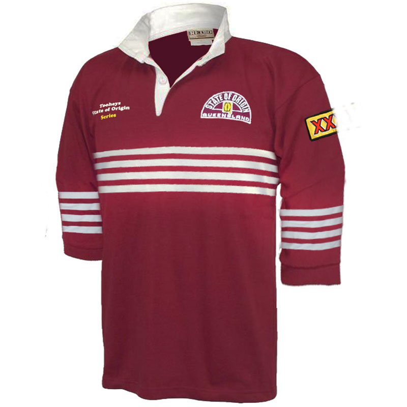 Classic Rugby Shirts  1988 Brisbane Broncos Vintage Old Retro Jerseys