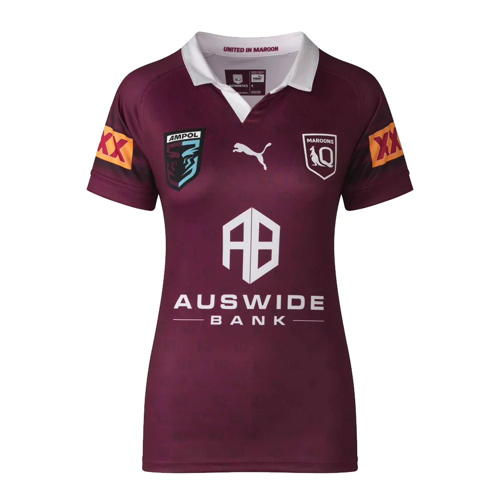 Women's BRONCOS INDIGENOUS REPLICA JERSEY, Maroon