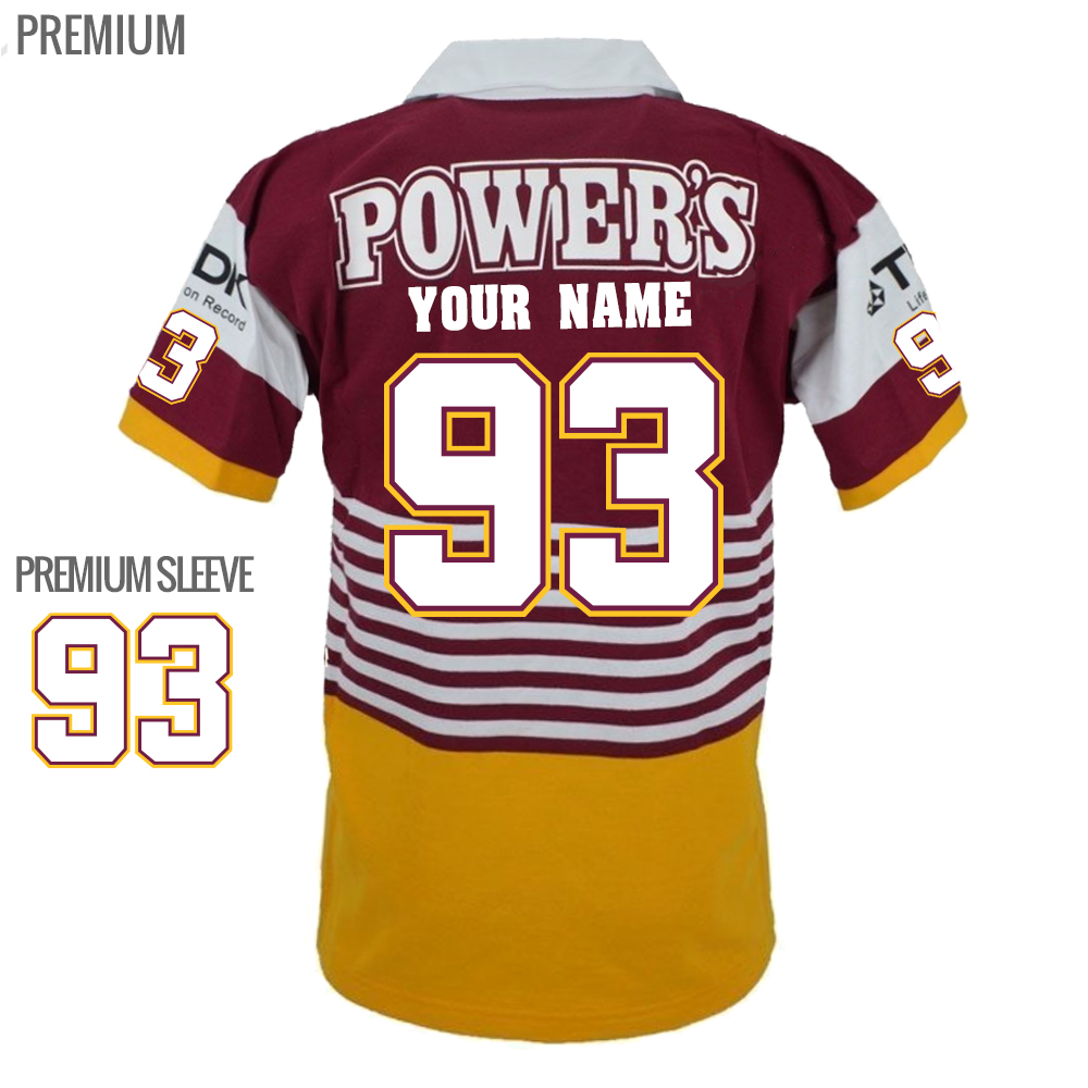 Buy 1993 Brisbane Broncos Retro Jersey – Mens - Queensland Jerseys