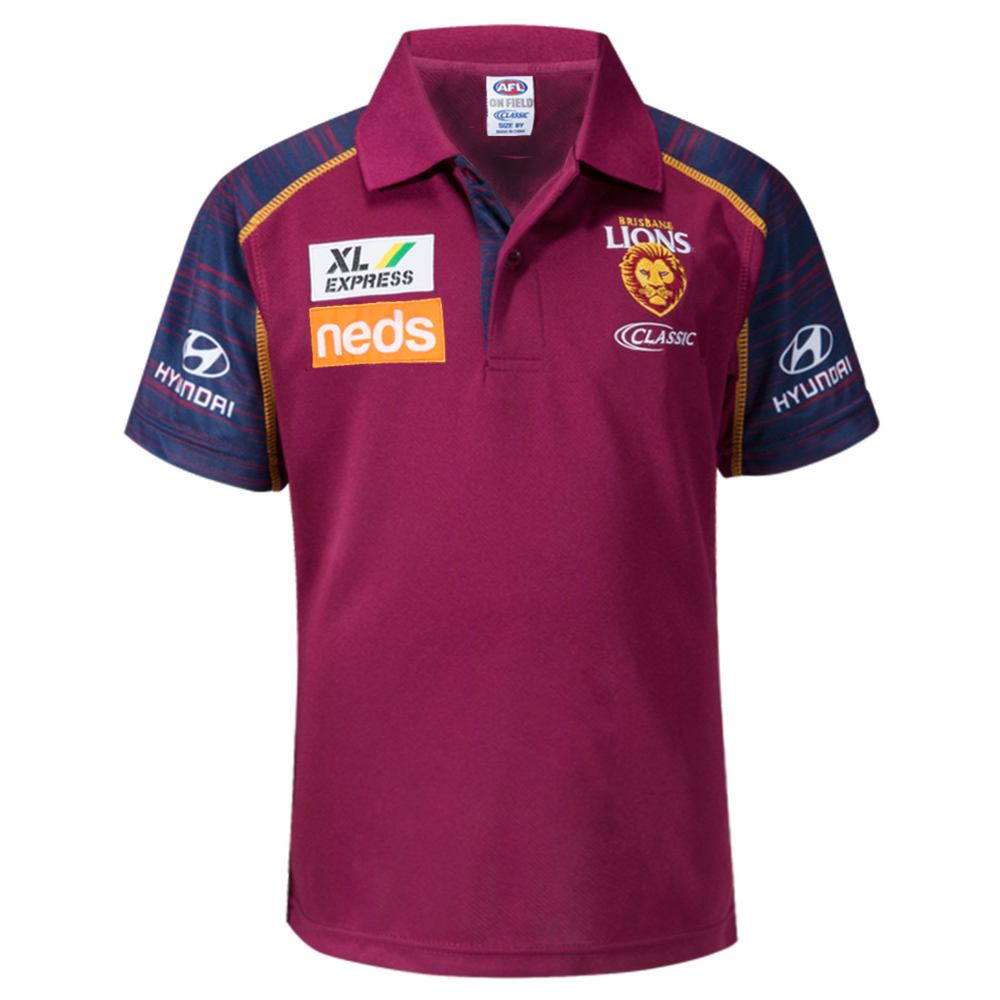 Buy 2023 Brisbane Broncos NRL Training Polo Shirt – Mens - NRL Jerseys