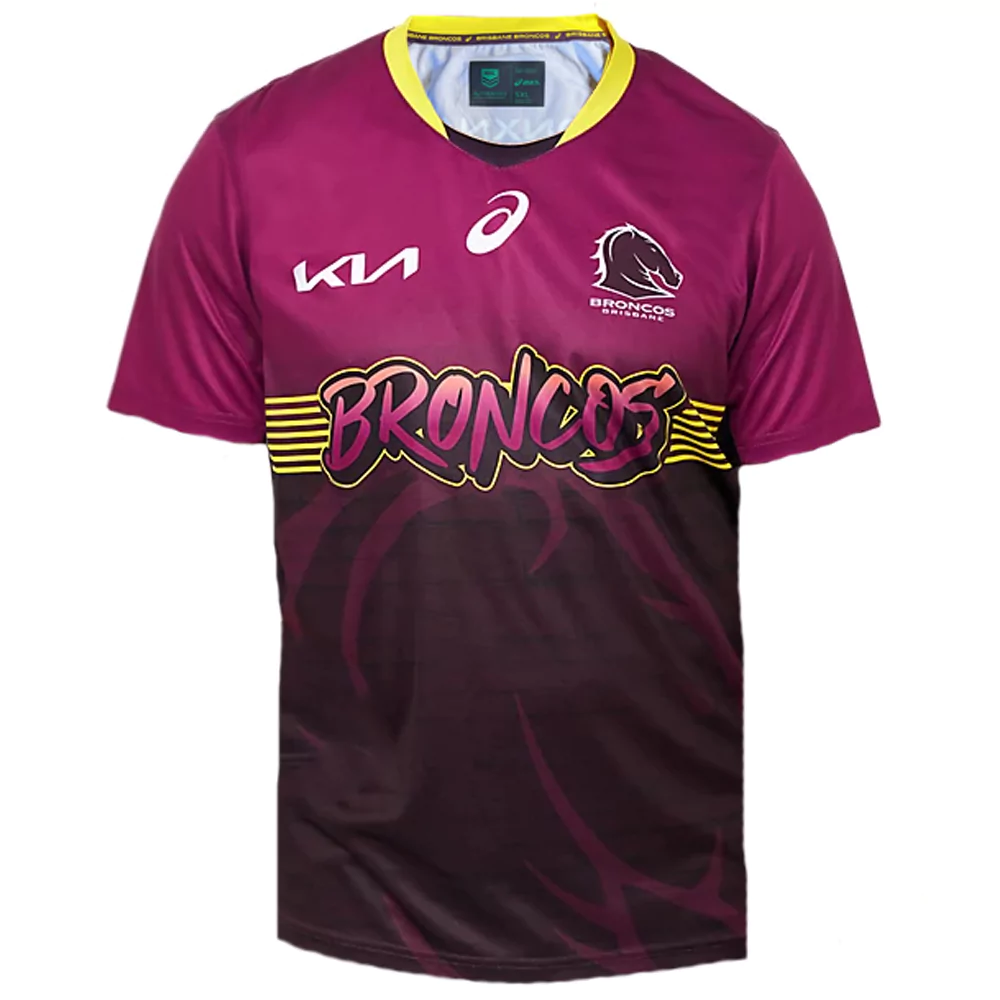 Buy 2023 Brisbane Broncos NRL Home Jersey – Mens - Your Jersey