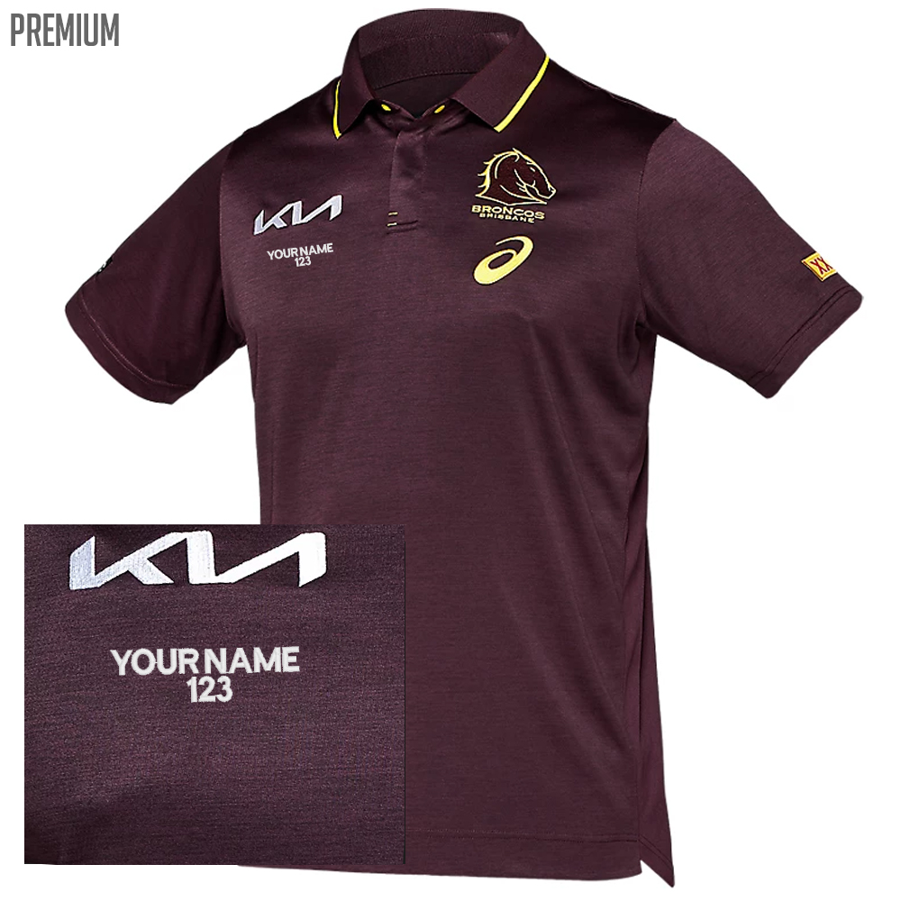 Brisbane Broncos 2023 Mens Training Singlet