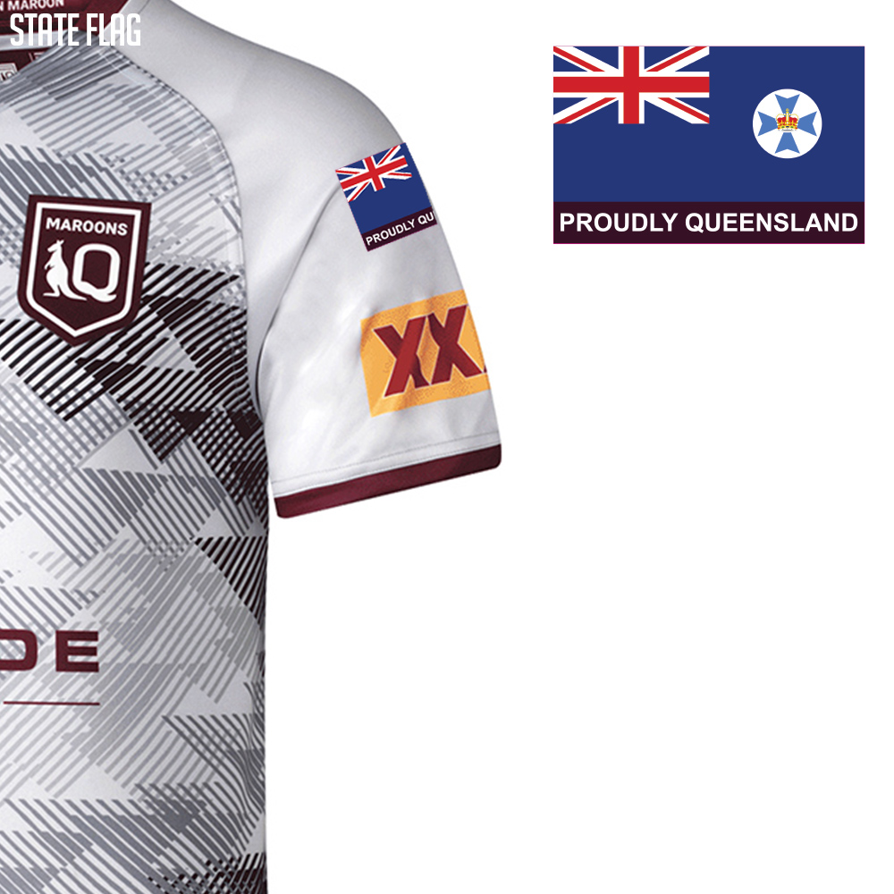 QLD Maroons Queensland State Of the Origin 2009 Rugby Jersey 4xl New