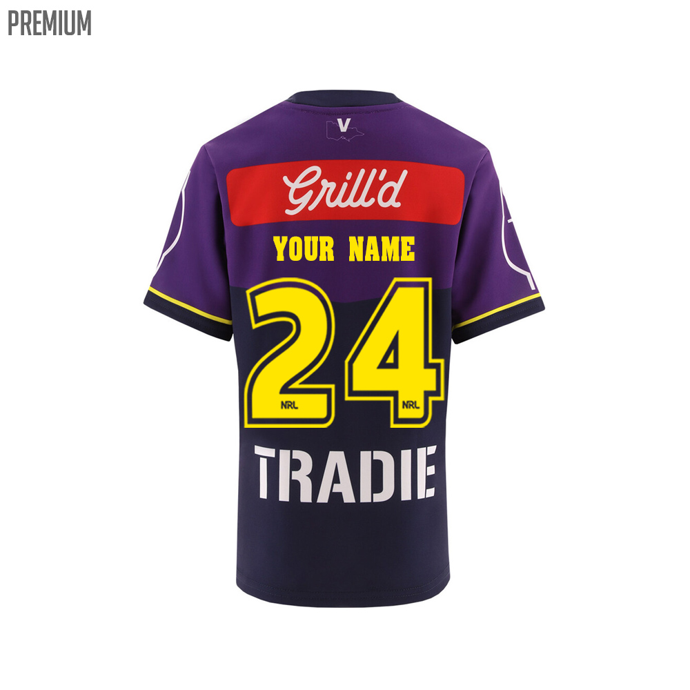 Buy 2024 Melbourne Storm NRL Home Jersey Youth Queensland Jerseys